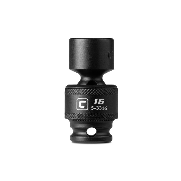 3/8 in Drive 16 mm Universal Impact Socket
